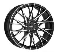 Dotz Fuji Black Polished Alufelge 18 Zoll ET48 5x114,3 ML71,6