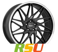 Dotz, Tanaka Dark, 10x20 ET40 5x112 70,1, gunmetal polished lip