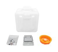 Doumneou 1 Set 2,5 l Luft-Standheizung, Kraftstofftank, quadratisch, Ölspeicher mit Abdeckung, Ersatzteile, Zubehör für Auto, , Wohnwagen, Heizöltank