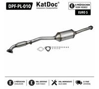 NTY Ruß-/Partikelfilter DPF passend für Opel Astra J Caravan 1.7 CDTi – Abgasanlage