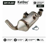 ✅ DPF Dieselpartikelfilter Opel Corsa D Meriva B 1.3 CDTi 75 95 PS Euro 5