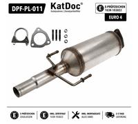 ✅ DPF Dieselpartikelfilter Opel Meriva 1.3 CDTi 75 PS X03 Euro 4