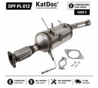 ✅ DPF Dieselpartikelfilter Opel Movano B Renault Master 3 2.3 CDTi dCi Euro 5