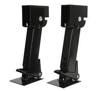 Dpofirs 2 STÜCKE Teleskop Klapp Anhänger Stabilisator Wagenheber, 650 Pfund Unterstützung, 1000 Pfund Hebekapazität, Wagenheber, Verstellbare, nach Unten Schwenkbare Ausleger Zubehör für