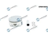 Dr.Motor Automotive Kolben mit Kolbenringen für NISSAN DRM18605