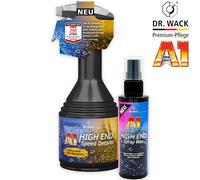 Dr. Wack - A1 HIGH END Speed Detailer 500 ml I Premium Auto-Lackpflege für EIN imposantes Glanz-Finish I Speed Detailer mit Wasser-Abperl-Effekt I Hochwertige Autopflege - Made in Germany