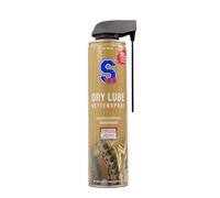S100 Dry Lube 2025 Kettenspray 400 ml, weiss für Männer