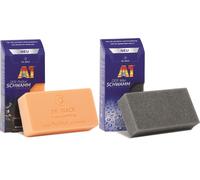 Dr. Wack SCHWAMM SET A1 DER POLITUR SCHWAMM + A1 DER WAX SCHWAMM
