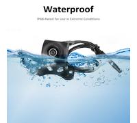 Drahtlose Rückfahrkamera, 720P Nachtsicht Rückfahrkamera für LKW wasserdichte WiFi Rückansichtskamera für iOS und Android