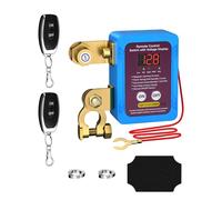 Drahtloser Ferngesteuerter Auto Trennschalter,12V 240A Batterietrennschalter 12V Fernbedienung Mit LED-Spannungsanzeige für RV ATV LKW Boot