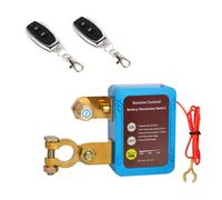 Drahtloser Ferngesteuerter Auto Trennschalter 12V 240A,Blau Automatic Batterie Trennschalter Mit Fernbedienung,Anti-Diebstahl Batterietrennschalter Kill Switch für ATV,Anhänger,Boote,Auto,LKW,RV