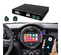 Drahtloses Carplay Android System Decode Box Autoradio Radio für Mini R55 R56 R57 R58 R60 R61 F54 F55 F56 Clubman Countryman Cooper John Cooper Works EVO 5 icon OP Box,Unterstützt Mirrorlink