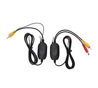 Drahtloses Video-Sender-Empfänger-Set, GPS-AVIN-Schnittstelle, wasserdichtes Auto-Rückfahrkamera-Monitorsystem, universelle Ausstattung für die Überwachung von Fahrzeugen hinten (Mit DVD-Kabel)