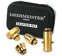 Drehmeister LPG Adapter Set W21.8 Tankadapter-mit Etui - für Gasfahrzeuge - Alle Europa Autogas Adapter (W21.8)
