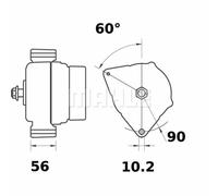 Drehstromgenerator LETRIKA MG 329