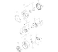 Drehstromgenerator MAHLE MG 24