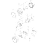 Drehstromgenerator MAHLE MG 563