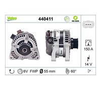 VALEO Generator 440411 für Ford Volvo