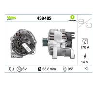 Generator Valeo 439485 Valeo Origins New Oe Technologie für Bmw