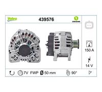 Drehstromgenerator VALEO ORIGINS NEW VALEO 439576