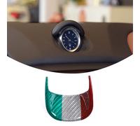 Dreifarbige Carbon-Armaturenbrett-Uhr-Abdeckung für Maserati Ghibli 2014-21
