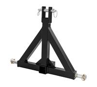 Dreipunkt Anhängerkupplung Mit 2" Anhänger für Traktor Ackerschiene 3-Punkt Empfänger für Deichselkupplung Landmaschinen Schlepper Agrar