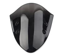DRENGE Motorrad Windschild Windschutzscheibe Deflektor Für ER6N Für ER 6N 2012 2013 2014 ER-6N Windabweiser Motorrad Windschutzscheibe Windschutzscheibe Verkleidung Windschutz(Zwart)