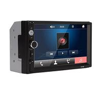 Drfeify 7-Zoll-Auto-MP5-Player, Multimedia-Receiver aus Metall, Bluetooth- und DVD-Funktionalität für Autos mit Fernbedienung und Einer Auflösung von 800 X 400