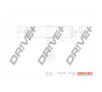 Drive+ Kraftstofffilter 55mm für BMW DP1110.13.0115