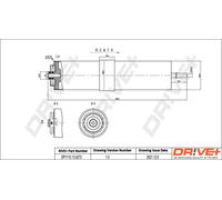 Drive+ Kraftstofffilter 55mm für MINI BMW DP1110.13.0273