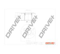 Drive+ Luftfilter 170mm für BMW DP1110.10.0253
