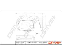 Drive+ Luftfilter für BMW DP1110.10.0256