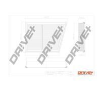 Drive+ Luftfilter für BMW DP1110.10.0333