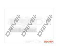 Drive+ Luftfilter für PEUGEOT MINI CITROËN BMW DP1110.10.0159