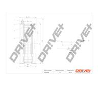 Drive+ Ölfilter 64mm für BMW DP1110.11.0124
