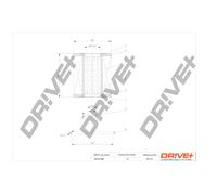 Drive+ Ölfilter 73mm für GENERAL MOTORS LAND ROVER BMW OPEL DP1110.11.0053