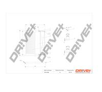 Drive+ Ölfilter 82mm für BMW DP1110.11.0248
