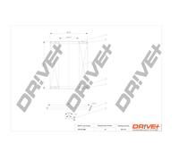 Drive+ Ölfilter 84mm für BMW DP1110.11.0034