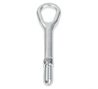 Drivstraw Abschlepphaken Abschleppöse Metall Silber für A-Klasse W169 B-Klasse W245 C-Klasse W203 CLK W209 CLS Stoßstange Direkte Ersatzteilnummer A2206280135 1 Stück