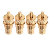 Dropfree 4 StüCk Offroad Messing Reifen EntlüFtung Maschine S Kit Automatische 6-30Psi Reifen Reifen ÜBerdruck Ventil Deflatoren EntlüFtung Ventil