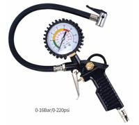 Druckluft Reifenfüller Geeicht Reifenfüllpistole Manometer Luftdruckprüfer 16Bar