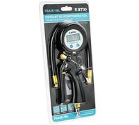 Druckluft Reifenfüller mit elektronischem Druckmesser PSAIR-1BL 0-18 Bar Messgerät