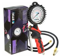 Druckluft Reifenfüller Reifenfüllpistole Luftdruckprüfer 0-12Bar Druckluftprüfer