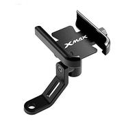 DrvixRex Motorrad Zubehör Lenker Handy Halter GPS Stand Halterung Fit for Yamaha XMAX300 XMAX400 Xmax X-MAX 125 250 300 400 Lenkerhalterungen(B)
