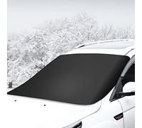 DSDSBB Auto Windschutzscheiben Abdeckung, für Ford Transit Custom 2018-2022 2023, Faltbar Sonne, Schnee, Staub, EIS Und Frost Winter Frontscheibenabdeckung
