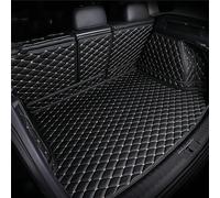 DSWERMG Auto Leder Kofferraummatten für Kia EV3 2024, Cargo Schutzmatte Kofferraumwanne Protektor Pad All Inclusive Wasserdicht Zubehör,B/Black-Beige