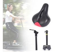DSYOGX Elektroroller Scooter Sattel Stoßdämpfender E-Bike Saddle Sitz Elektroroller Sitz Einstellbarer 50-68cm für Xiaomi M365