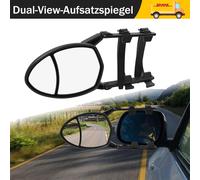 Dual-View-Aufsatzspiegel Caravanspiegel Wohnwagenspiegel Zusatzspiegel Wohnwagen