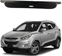 DuanRQ Auto Laderaumabdeckung, für Hyundai Tucson 2009-2014 Ausziehbar Kofferraumabdeckung Rollo Einziehbare Kofferraum Schutz Abdeckrollo Cargo Cover