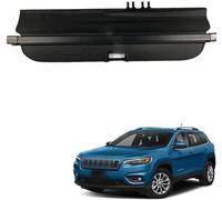DuanRQ Auto Laderaumabdeckung, für Jeep Cherokee 2018-2021 Ausziehbar Kofferraumabdeckung Rollo Einziehbare Kofferraum Schutz Abdeckrollo Cargo Cover